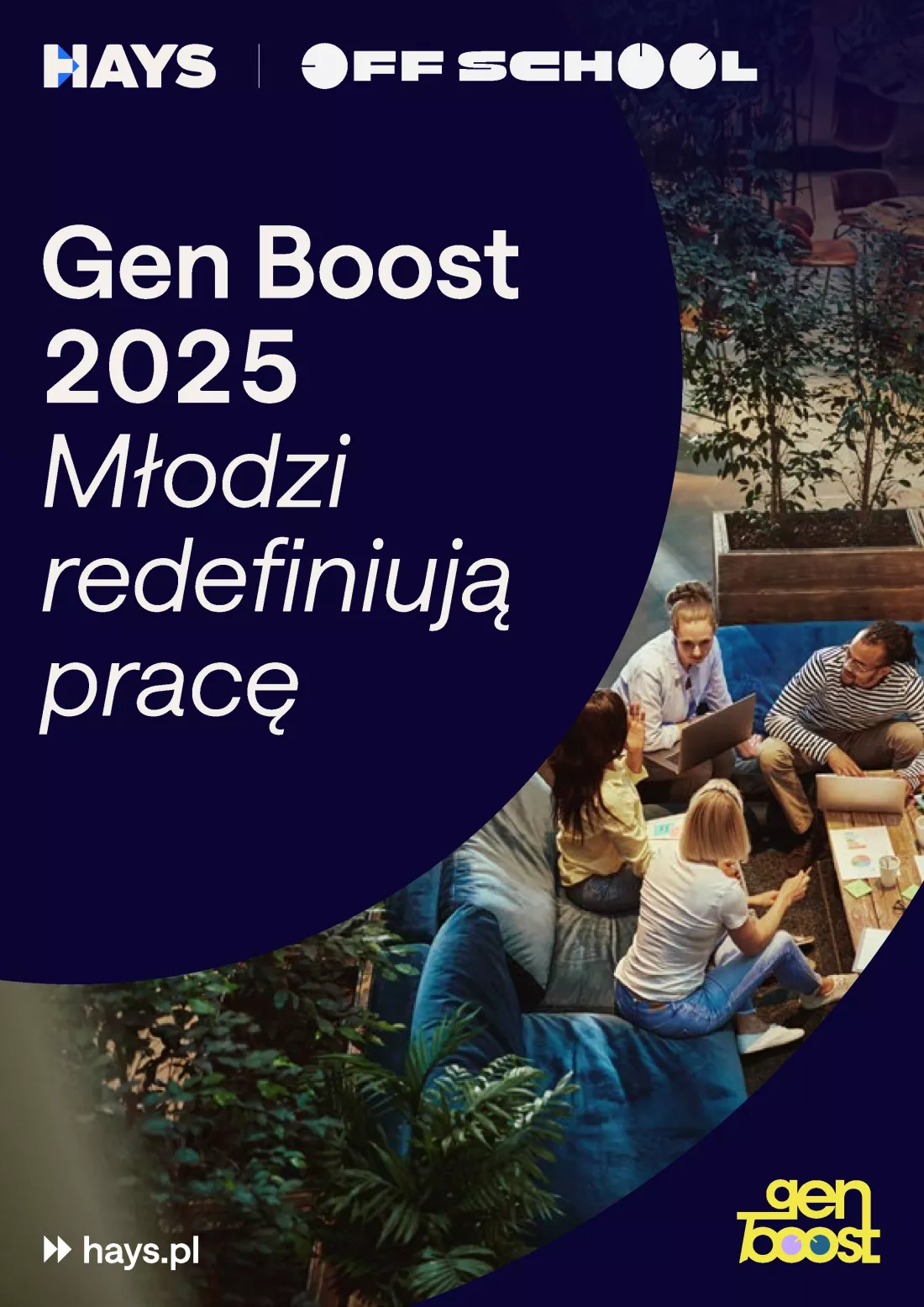 Raport Hays Poland i OFF school - Gen Boost 2025. Młodzi redefiniują pracę