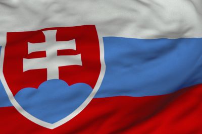 Flaga Słowacji jest podzielona na 3 poziome pasy: biały, niebieski i czerwony. Z lewej strony flagi znajduje się herb Słowacji